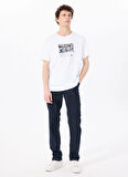Mustang Orta Bel Straight Lacivert Erkek Denim Pantolon WASHINGTON STRAIGHT-73