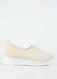 Cotton Bar Bej Kadın Sneaker JABREN