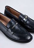 Vince Camuto Süet Siyah Kadın Loafer D-FINTAN