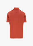 Mustang Nakışlı Turuncu Erkek Polo T-Shirt M5SM-TST1326