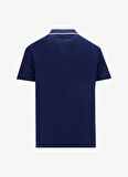 Mustang Baskılı Lacivert Erkek Polo T-Shirt M5SM-TST1336