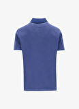 Mustang Nakışlı Lacivert Erkek Polo T-Shirt M5SM-TST1326