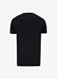 People By Fabrika Bisiklet Yaka Baskılı Siyah Erkek T-Shirt PBF5SM-TST9547