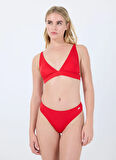 Kırmızı Kadın Normal Bikini Alt J5SL-SWM7502