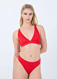 Kırmızı Kadın Bikini Üst J5SL-SWM7501