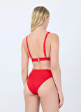 Kırmızı Kadın Bikini Üst J5SL-SWM7501