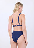 Lacivert Kadın Bikini Üst J5SL-SWM7501