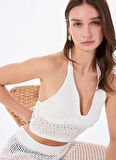 Fabrika Beyaz Kadın Bikini Üst F5SL-BLZ0295