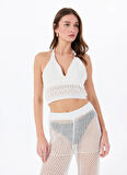 Fabrika Beyaz Kadın Bikini Üst F5SL-BLZ0295
