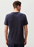 Lacivert Erkek Standart T-Shirt MSON25TGE25NAVVIN