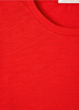 American Vintage Bisiklet Yaka Kırmızı Erkek T-Shirt MBYSA18BE25VOLC