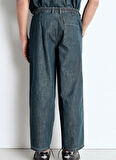 American Vintage Normal Bel Normal Paça Straight Erkek Denim Pantolon MOZY11AE25MEGRECAS