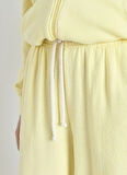 Sarı Kadın Düz Eşofman Altı YTI05AE25_LEMON CURD
