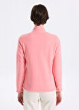 Discovery Expedition D5WL-SWT3303 Pembe Dik Yaka Basic Düz Kadın Polar Sweatshırt