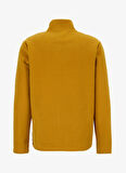 Discovery Expedition D5WM-SWT3301 Hardal Dik Yaka Basic Düz Erkek Polar Sweatshırt