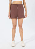 Kahverengi Kadın Relaxed Şort L5SL-SRT9044