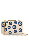 Bago Beyaz Kadın Portföy Çanta KAPRE EVIL EYE