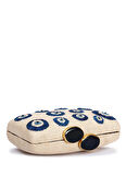 Bago Beyaz Kadın Portföy Çanta KAPRE EVIL EYE