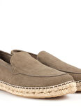 Abarca Deri Haki Erkek Espadril MOCASIN LISO