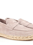 Abarca Deri Bej Erkek Espadril MOCASIN