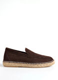 Abarca Deri Kahve Erkek Espadril MOCASIN LISO