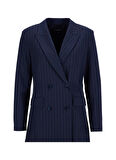 Fabrika Lacivert - Gri Kadın Blazer F5WL-CKT0057