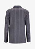 Fabrika Gri - Beyaz Kadın Blazer F5WL-CKT0133