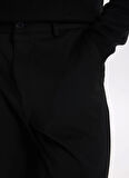 Fabrika Normal Bel Normal Paça Slim Fit Siyah Erkek Pantolon F5WM-PNT 2536