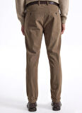 Fabrika Bağlamalı Bel Duble Paça Jogger Açık Haki Erkek Pantolon F5WM-PNT 2537