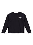Jeep Düz Siyah Erkek Çocuk T-Shirt J5WB-TST7746
