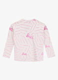 Barbie Baskılı Ekru Kız Çocuk T-Shirt BRB5WG-TST6204