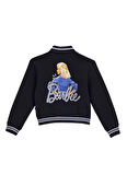 Barbie Bisiklet Yaka Siyah Kız Çocuk Sweatmont BRB5WG-SWT6034