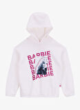 Barbie Baskılı Kız Çocuk Ekru Sweatshırt BRB5WG-SWT6634