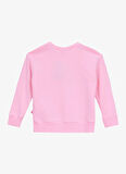 Barbie Baskılı Kız Çocuk Pembe - Gümüş Sweatshırt BRB5WG-SWT6624