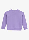 Barbie Baskılı Kız Çocuk Lila Sweatshırt BRB5WG-SWT6036