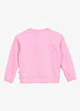 Barbie Baskılı Kız Çocuk Pembe Sweatshırt BRB5WG-SWT6013