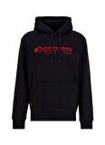 Discovery Expedition D5WM-SWT3854 Siyah Kapüşon Yaka Relaxed Baskılı Erkek Sweatshırt