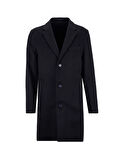 Fabrika Siyah Erkek Palto F5WM-PLT 2895
