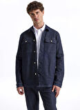 Fabrika Lacivert Erkek Denim Ceket F5WM-CKT 2309