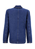 Mustang Lacivert Erkek Denim Ceket M5WM-CKT1701