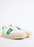 4US Beyaz - Yeşil Erkek Sneaker MARK 100