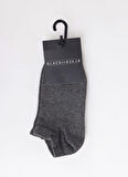 Black On Black Antrasit Kadın Patik Çorap K_PATİK