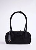 Vince Camuto Deri Siyah Kadın Omuz Çantası NOVA-INVER