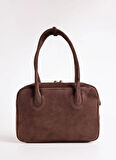 Vince Camuto Deri Kahve Kadın Omuz Çantası NOVA-HEBRON