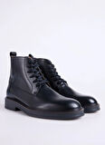 Fabrika Deri Siyah Erkek Bot RIOS-PAOLA