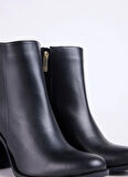 Fabrika Siyah Kadın Topuklu Bot BLOCK-BELLA