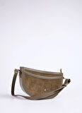 Fabrika Süet Haki Kadın Çapraz Çanta HERA-GANDER