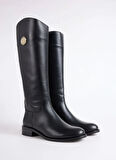 Vince Camuto Deri Siyah Kadın Çizme CARMEN-DECLAN