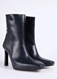 Fabrika Siyah Kadın Topuklu Bot CODROY-COAL