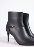 Fabrika Siyah Kadın Topuklu Bot CORIA-COPPET